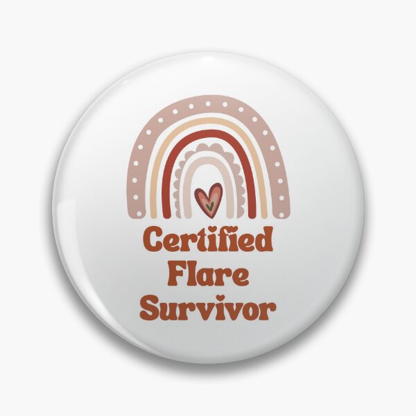 Item preview, Boho Rainbow Certified Flare Survivor designed and sold by lsawareness.