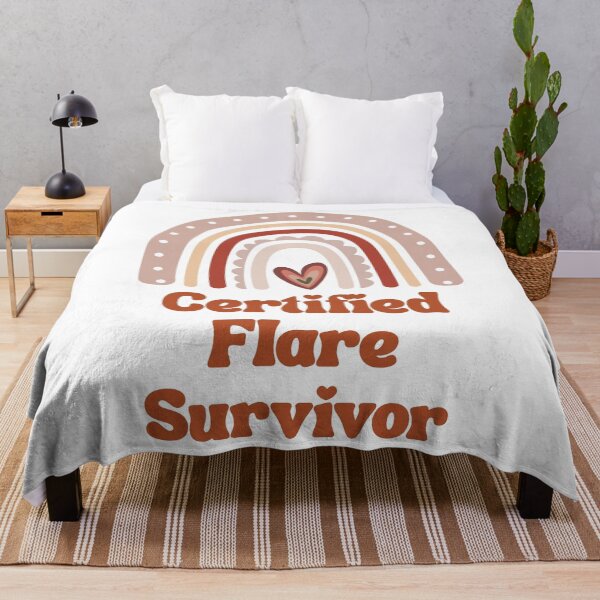 Item preview, Boho Rainbow Certified Flare Survivor designed and sold by lsawareness.
