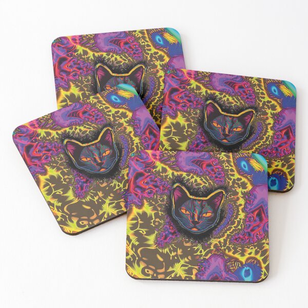 Item preview, Cosmic Cat Portal designed and sold by TitiaDesign.