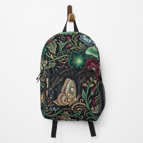 Item preview, Night Moth Garden Pattern designed and sold by ASTRAL ART LAB.