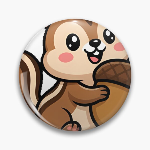 Item preview, Chipmunk Camping With Acorn designed and sold by pumsquare.