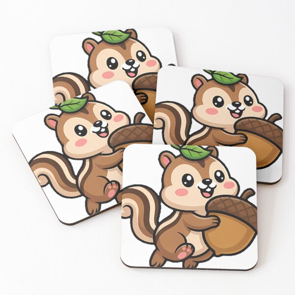 Item preview, Chipmunk Camping With Acorn designed and sold by pumsquare.