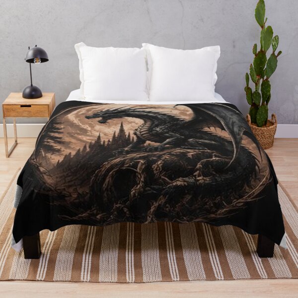 Item preview, Mystic Dragon Fantasy Art designed and sold by HollowOakPrints.