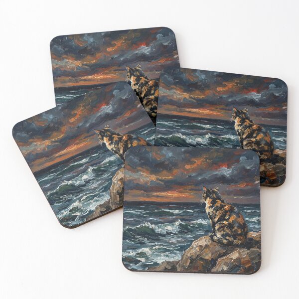 Item preview, Beach Nights - Tortie designed and sold by AjaTrier.