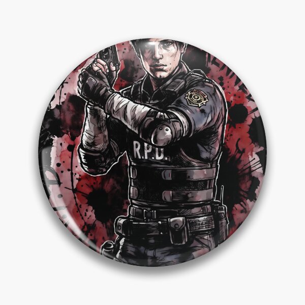 Item preview, Leon S. Kennedy Resident Evil Grunge Gaming Graphic Tee designed and sold by Senpaiwaves.