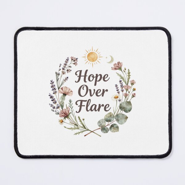 Item preview, Boho Wreath Hope Over Flare designed and sold by lsawareness.