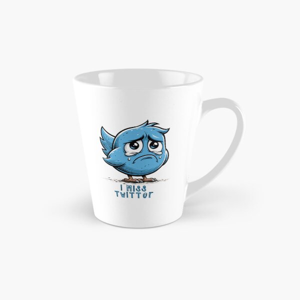 Item preview, I Miss Twitter | Nostalgic Sad Blue Bird Social Media Retro Design designed and sold by Ignorant-Artist.