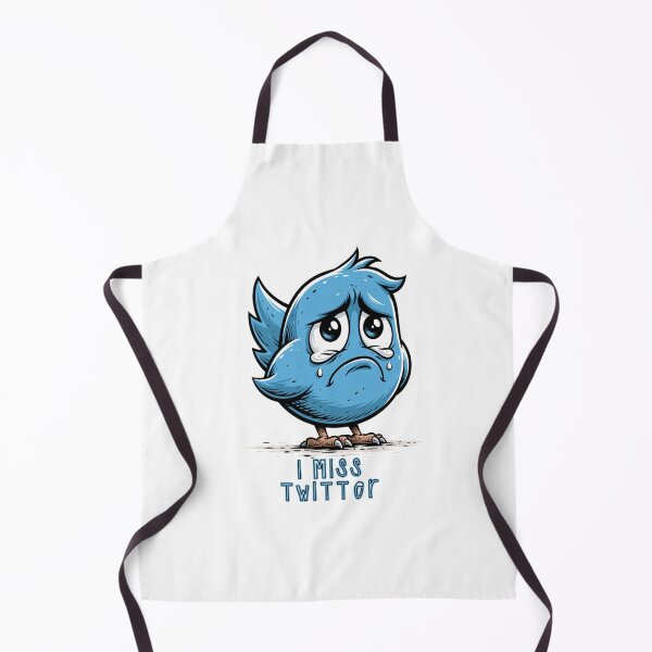 Item preview, I Miss Twitter | Nostalgic Sad Blue Bird Social Media Retro Design designed and sold by Ignorant-Artist.
