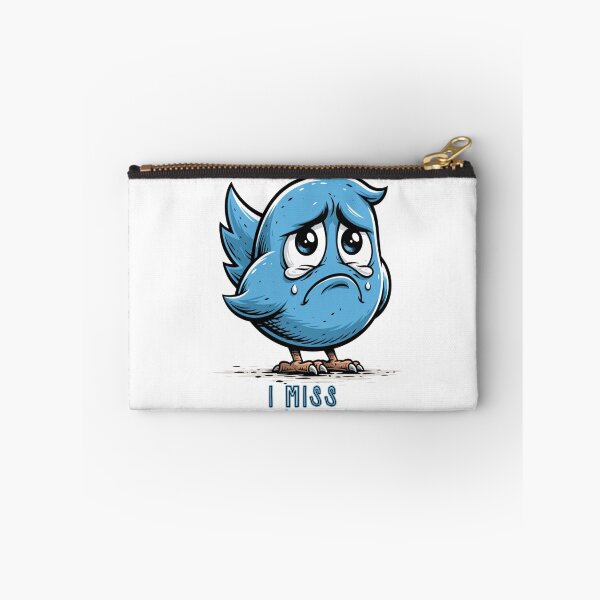 Item preview, I Miss Twitter | Nostalgic Sad Blue Bird Social Media Retro Design designed and sold by Ignorant-Artist.