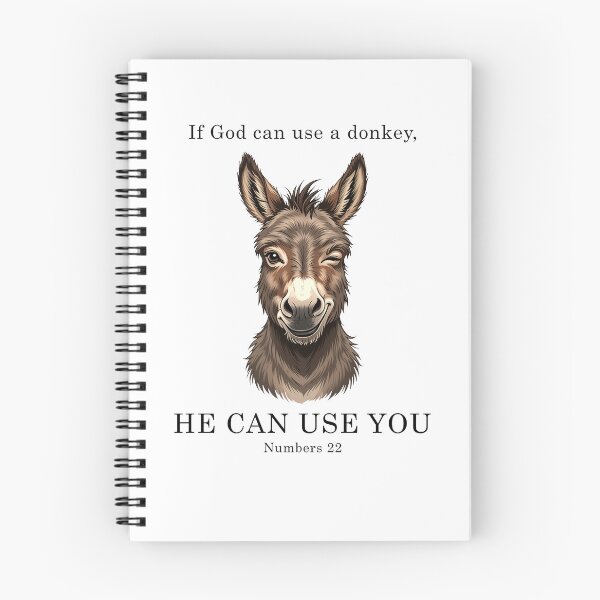 Item preview, If God Can Use A Donkey He Can Use You designed and sold by nosu-art-pod.