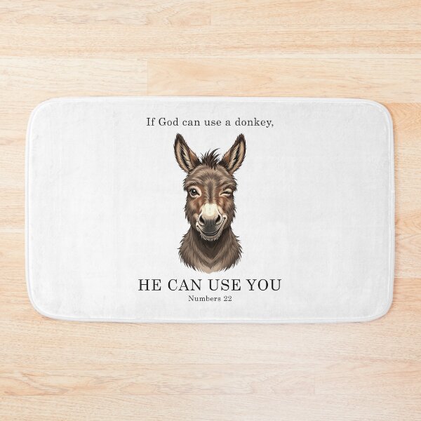 Item preview, If God Can Use A Donkey He Can Use You designed and sold by nosu-art-pod.
