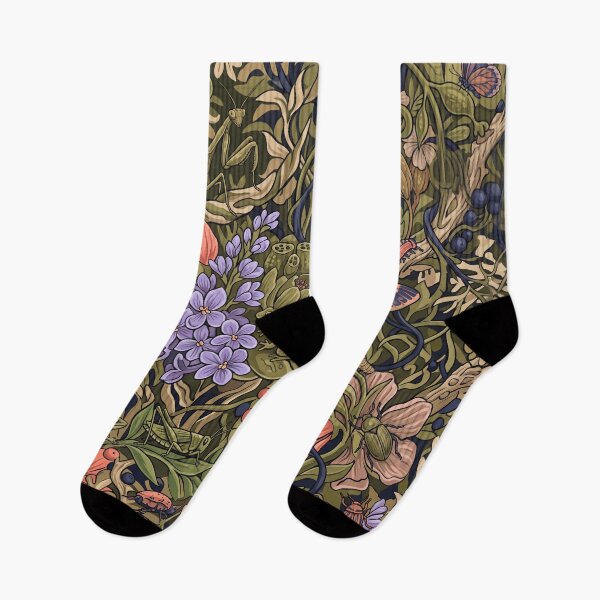 Item preview,  Hidden Insect Floral Pattern designed and sold by ASTRAL ART LAB.