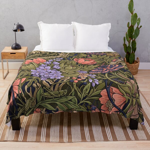Item preview, Hidden Insect Floral Pattern designed and sold by ASTRAL ART LAB.
