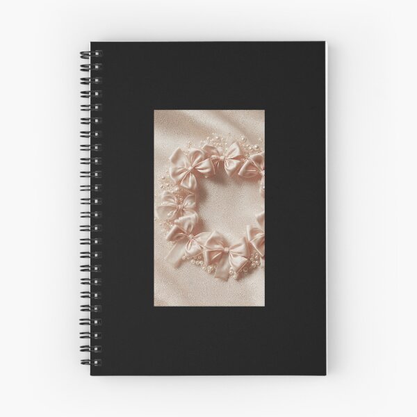 Item preview, Pink Satin Bow Wreath – Soft Pink Satin Bow Wreath | Coquette Aesthetic & Elegant Floral Frame designed and sold by SatinPosterCo.