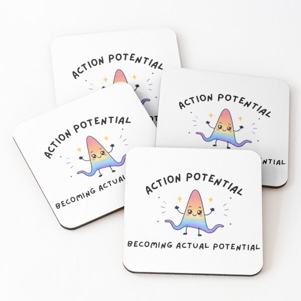 Item preview, Action potential becoming actual potential designed and sold by Belology.