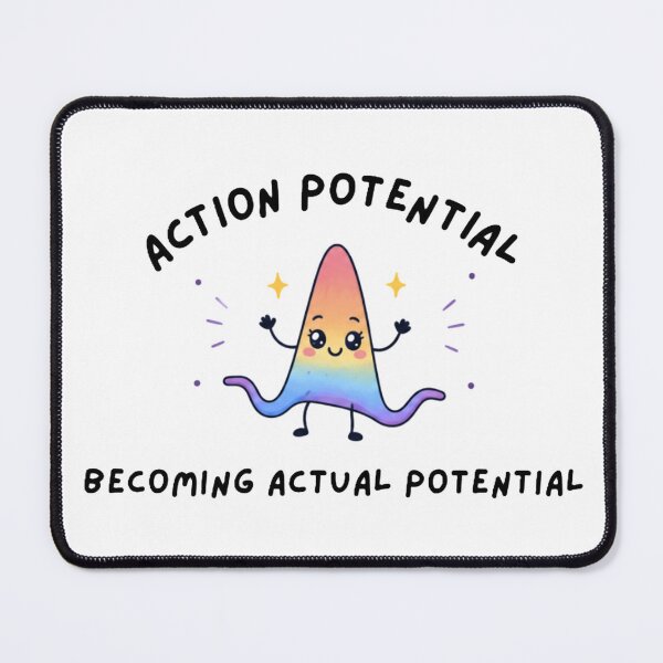 Item preview, Action potential becoming actual potential designed and sold by Belology.