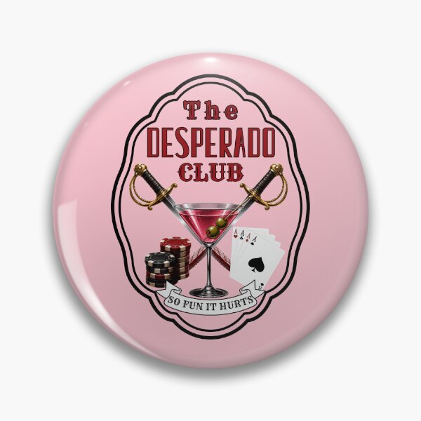 Item preview, Desperado Club Shirt | So Fun It Hurts | Dungeon Crawler Carl Inspired Fantasy Tavern T-Shirt | Sword Martini Casino Tee designed and sold by RollForDesignCo.