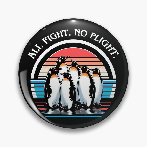 Item preview, All fight No flight  designed and sold by AbbyThorns.