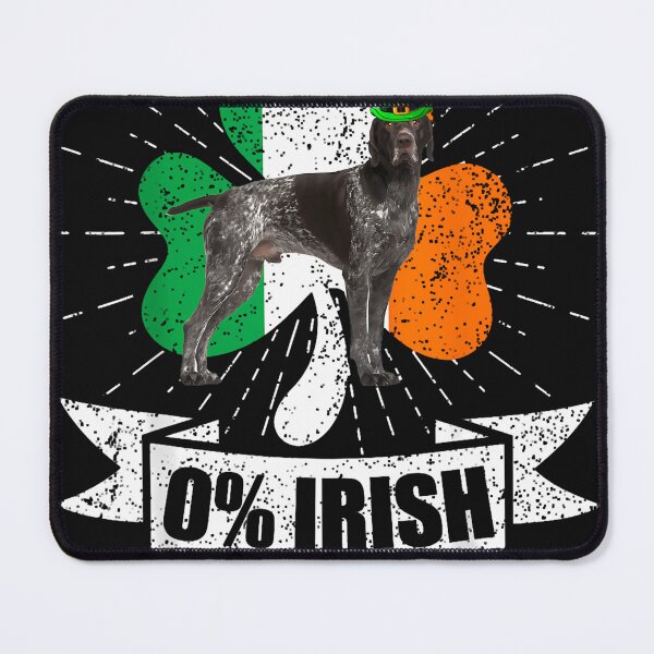 Item preview, Irish Flag German Shorthaired Pointer Dog St Patricks Day designed and sold by digvijaym.
