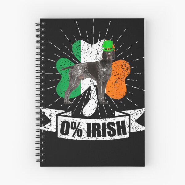 Item preview, Irish Flag German Shorthaired Pointer Dog St Patricks Day designed and sold by digvijaym.
