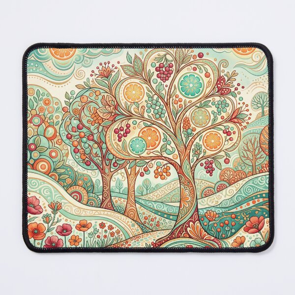 Item preview,  Citrus Orchard Garden Pattern designed and sold by ASTRAL ART LAB.