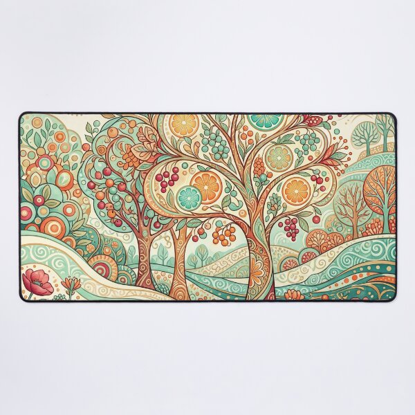 Item preview,  Citrus Orchard Garden Pattern designed and sold by ASTRAL ART LAB.