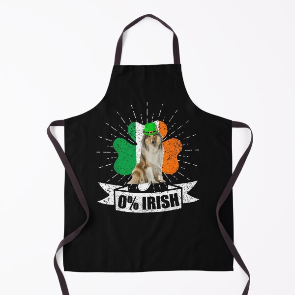Item preview, Irish Ireland Flag Rough Collie Dog St Patrick'S Day designed and sold by digvijaym.