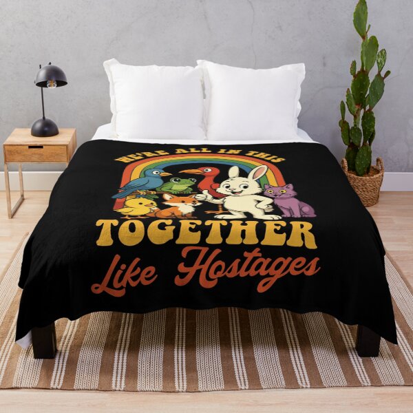 Item preview, We'Re All In This Together Like Hostages Cute Retro designed and sold by nosu-art-pod.