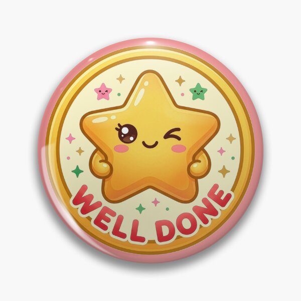 Item preview, Kawaii Star Well Done Student Reward Kids designed and sold by learnandexplore.