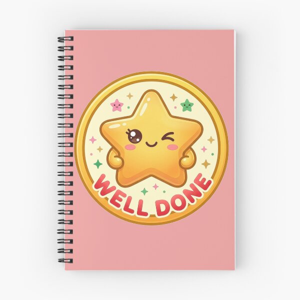 Item preview, Kawaii Star Well Done Student Reward Kids designed and sold by learnandexplore.