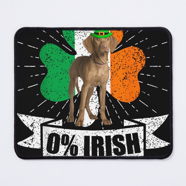 Item preview, Irish Ireland Flag Vizsla Dog St Patrick'S Day designed and sold by digvijaym.