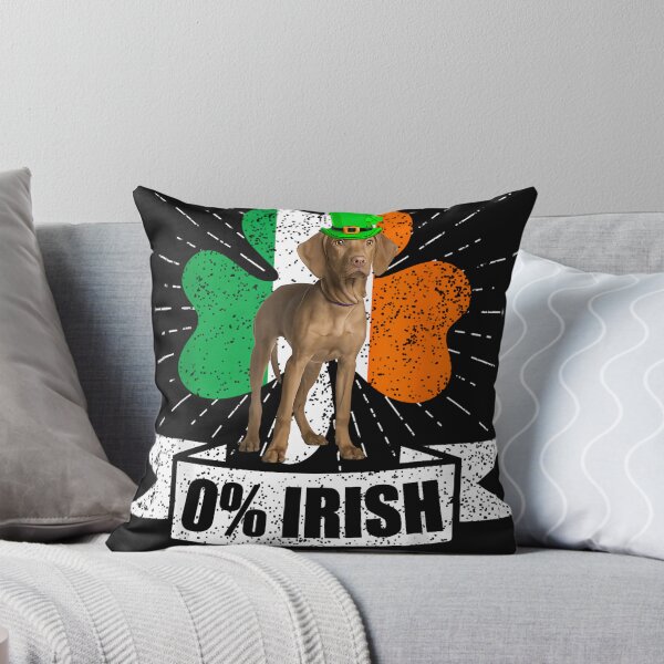 Item preview, Irish Ireland Flag Vizsla Dog St Patrick'S Day designed and sold by digvijaym.
