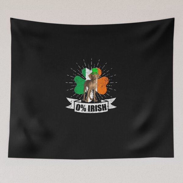 Item preview, Irish Ireland Flag Vizsla Dog St Patrick'S Day designed and sold by digvijaym.