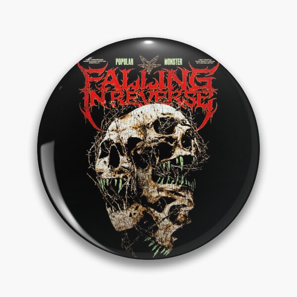 Item preview, Falling In Reverse - Skull (Popular Monster) designed and sold by sarabroeckske.