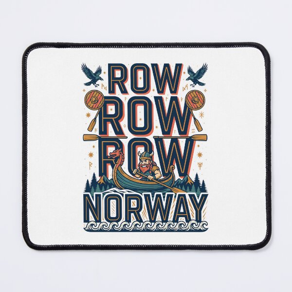 Item preview, Row Row Row Norway Viking designed and sold by J-Style-Design.