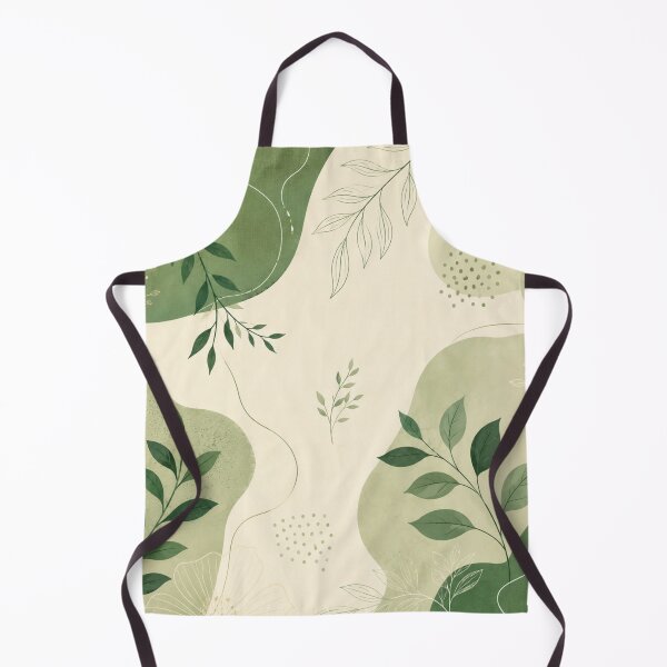 Item preview, Sage & Cream Botanical Abstract designed and sold by WhiteMuse.