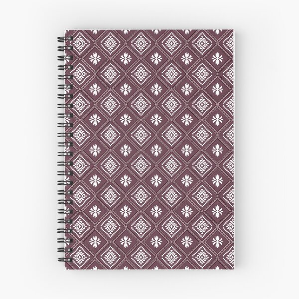 Item preview, Thai Pixel Diamond Seamless Pattern Burgundy Traditional Woven Textile Ethnic Fabric Design designed and sold by KOPatternCo.