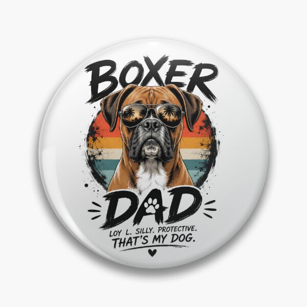Item preview, Boxer Dad designed and sold by thewandswant.