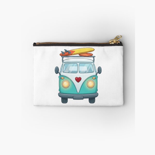Item preview, Retro Camper Van Deski Surfingowe Serce Kreskówka designed and sold by Macias123.