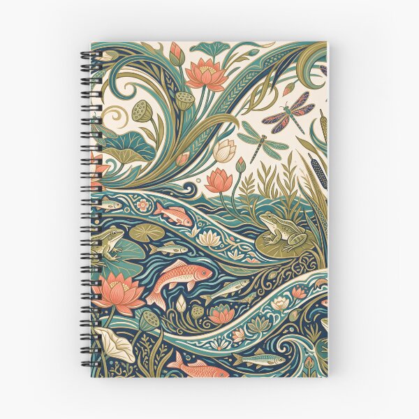 Item preview,  Lotus Pond Wildlife Pattern designed and sold by ASTRAL ART LAB.