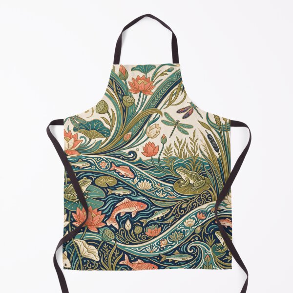 Item preview, Lotus Pond Wildlife Pattern designed and sold by ASTRAL ART LAB.