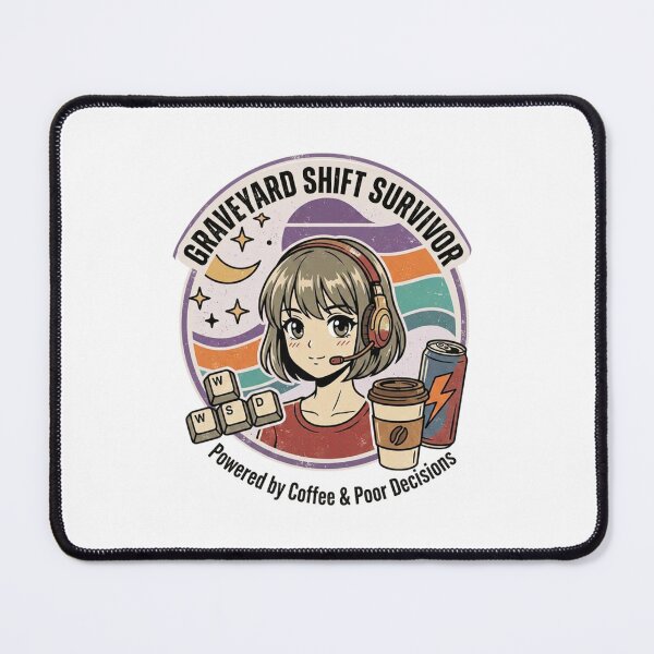Item preview, Graveyard Shift Survivor | Funny Night Shift Worker | BPO & Call Center Coffee Humor designed and sold by AstridOfficial.