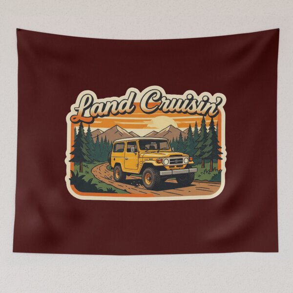 Item preview, Classic Land Cruiser Retro Land Cruisin designed and sold by Dimensionality.