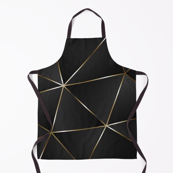 Item preview, Black and Gold Triangles Pattern designed and sold by GraffiTimi.