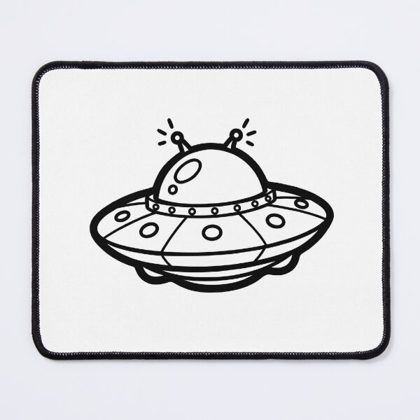 Item preview, Flying Saucer UFO Illustration designed and sold by ArtPer-design.