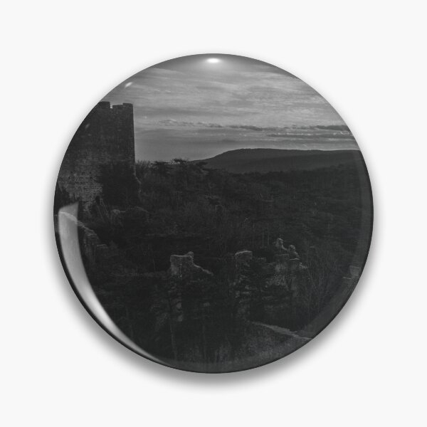 Item preview, Old Medieval Castle Ruins in Dark Woods designed and sold by EllenNortt.