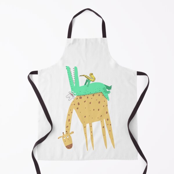 Item preview, Funny Giraffe and Sax Playing Crocodile by Artist Carla Daly designed and sold by Carla Daly.