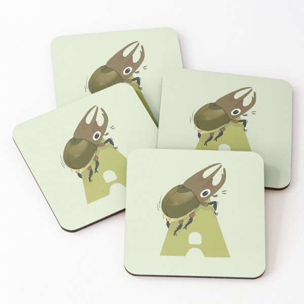 Item preview, Bug ABC - Letter A, Atlas Beetle designed and sold by justduwu.
