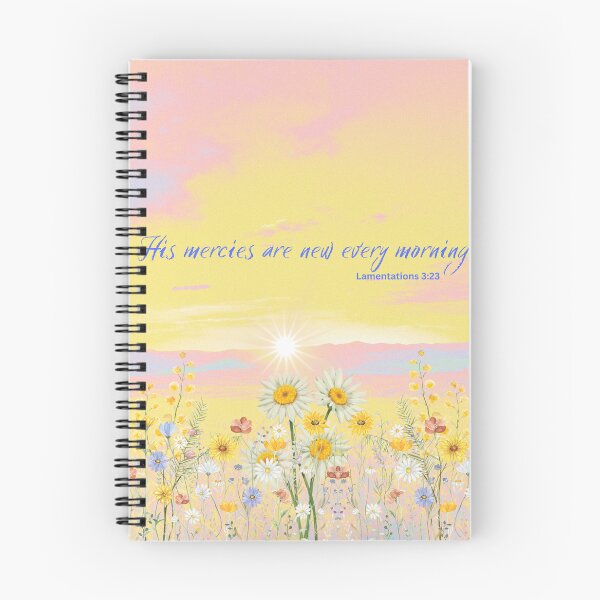 Item preview, Morning Mercies (Spiral) designed and sold by myhunnybunny.