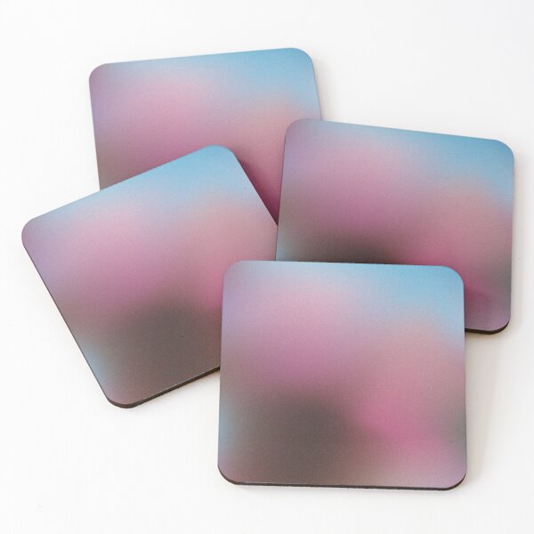 Item preview, Grainy Pastel Aura Pink Blue Gradient designed and sold by BetweenForms.